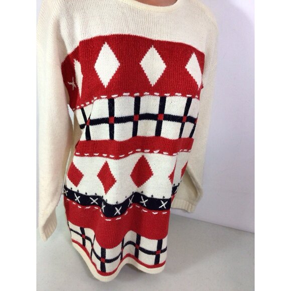 Western Connection Boho Sweater Womens Medium - Picture 2 of 6